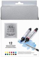 🎨 изучение художественной универсальности акварельных маркеров winsor & newton - набор из 12 штук логотип