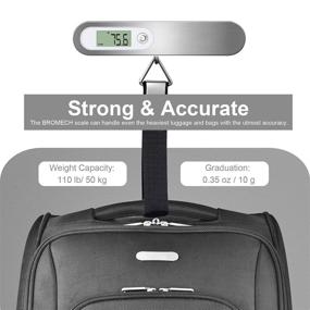 img 1 attached to 🧳 BROMECH Travelers' Portable Suitcase Weighing Device