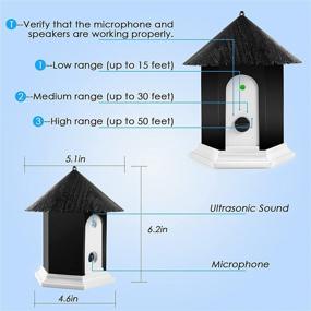 img 2 attached to 🐶 Effective Anti Barking Device: Sonic Bark Control for Dogs - 4 Range Bark Deterrents & Dog Control Devices