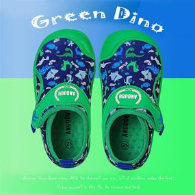 img 3 attached to 👟 Angugu Boys & Girls Sport Water Shoes: Non Slip Aqua Athletic Water Sneakers for Beach - Toddler/Little Kid