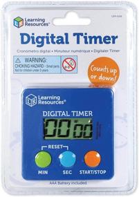 img 3 attached to ⌛️ Learning Resources Digital Timer, Countdown/Countup, Displays Seconds/Minutes, Ages 5+, Multicolor, 2.75 x 2.75 inches