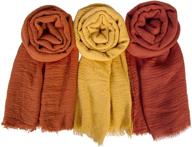 chalier season fashion scarfs: stylish & lightweight women's accessories for scarves & wraps logo