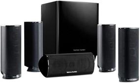 img 1 attached to 🔊 Harman Kardon 5.1 Channel Home Theater Speaker Package: Premium Performance with Upgradable 7.1 Channel Capabilities