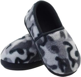 img 4 attached to 👟 PLAGE Comfortable Camouflage Slippers 13 1 Boys' Shoes - Stylish and Snug Slippers for Boys