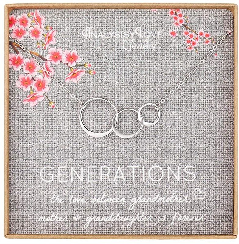 analysisylove generations necklace interlocking granddaughter 로고