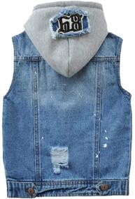 img 3 attached to 👕 Shop Mallimoda Unisex Sleeveless Outwear Blue Boys' Clothing for Trendy Looks