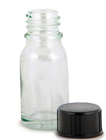 img 2 attached to 🏺 Vivaplex Clear Glass Bottles with Lids: Essential Travel Accessories and Containers