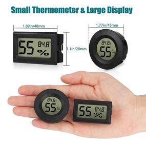 img 4 attached to Hygrometer Thermometer Temperature Humidifiers Greenhouse