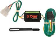 curt 55106 custom 4-pin trailer wiring harness for honda cr-v, vehicle-side, ideal fit logo
