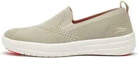 img 4 attached to TRULAND Women's Slip On Knit Loafers - Stylish & Super Lightweight Comfortable Shoes for Casual Walking