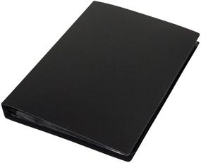 img 2 attached to 📸 Premium Portfolio Photo Album - Holds 200 Pictures, 5x7 Inch/Space Saver Design with Protective Poly Case