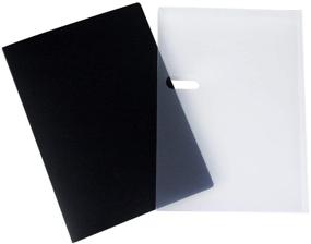 img 3 attached to 📸 Premium Portfolio Photo Album - Holds 200 Pictures, 5x7 Inch/Space Saver Design with Protective Poly Case