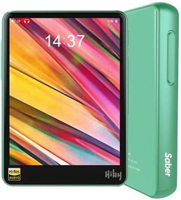 img 4 attached to 🍏 HiBy R3 Pro Saber: Ultimate Hi-Res Music Player with Bluetooth, WiFi, and Full Touch Screen (Green)