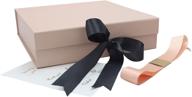 🎁 роскошная светло-розовая подарочная коробка sketchgroup: на заказ ленточная укладка и магнитное закрывание для дней рождения, подарков невесте, свадеб, бэби-шауэров, рождества и многое другое логотип