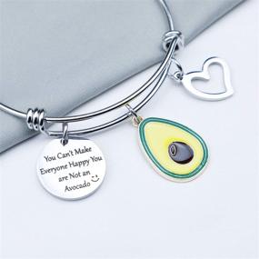 img 2 attached to Avocado Bracelet Everyone Inspirational Avocado Girls' Jewelry