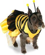 🐝 bumblebee dress pet costume with ruby accents logo