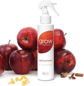 img 4 attached to 🍎 Оживите свой дом с помощью освежителя воздуха и ткани Grow Fragrance на 100% растительной основе (Яблочный апельсин) - Лимитированное издание!