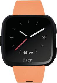 img 2 attached to 🌈 Мягкий силиконовый заменительный ремешок для Fitbit Versa 2/Lite: Заменительные цепи от Kourpar - Классический браслет-наручник xvmkcbuuqxk onbqlugm jsduulapz - Совместимые с Fitbit Versa/Versa 2 наручные браслеты, подходящие для женщин