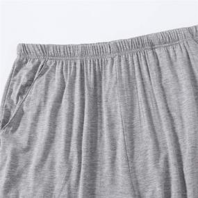 img 2 attached to MoFiz Pajama Sleepwear Ultra Soft Pockets Men's Clothing in Sleep & Lounge