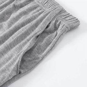 img 1 attached to MoFiz Pajama Sleepwear Ultra Soft Pockets Men's Clothing in Sleep & Lounge