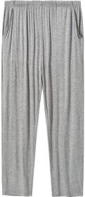 img 4 attached to MoFiz Pajama Sleepwear Ultra Soft Pockets Men's Clothing in Sleep & Lounge