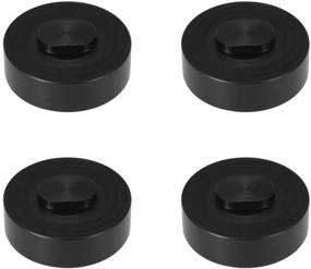 img 4 attached to 🚗 JUNHOM Porsche 911 964 993 996 997 Jack Lift Pad Adapter - Protects Battery, Set of 4 Jack Point Pads