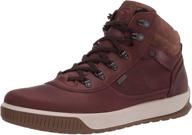 ecco gore tex sneaker chocolat: quality 👞 men's shoes and fashion sneakers with enhanced comfort logo