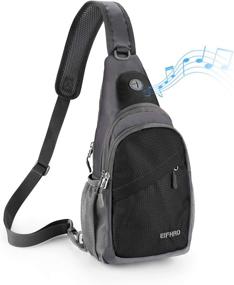 img 4 attached to 🎒 Waterproof Crossbody Shoulder Backpack by Elfhao