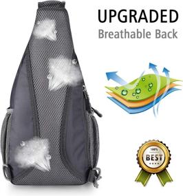 img 3 attached to 🎒 Waterproof Crossbody Shoulder Backpack by Elfhao