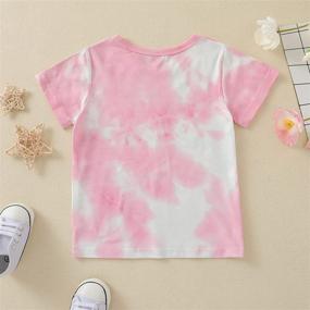 img 2 attached to Create Picture-Perfect Memories with Rainbow Mothers Matching Outfits: White Mini Girls' Clothing and Tops, Tees & Blouses