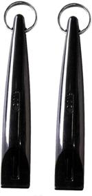 img 1 attached to Enhance Dog Training with Acme Dog Whistle 210.5 Black- 2 Pack