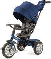 ❄️ bentley toddler stroller/trike: shimmering sequin blue delight! logo