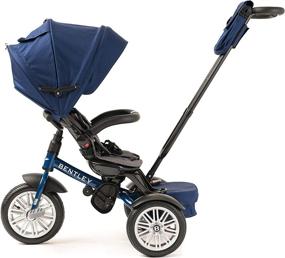 img 2 attached to ❄️ Bentley Toddler Stroller/Trike: Shimmering Sequin Blue Delight!