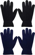 cooraby winter gloves weather supplies boys' accessories logo