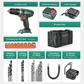 img 2 attached to 🔧 Cordless Electric Screwdriver Variable by HUYOSEN