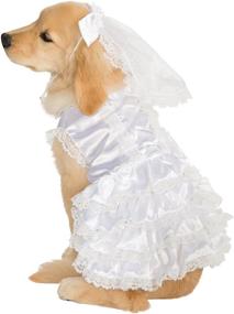 img 4 attached to 🐶 Rubie's Large Dog Bridal Costume in White