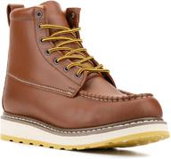 👞 diehard suretrack work & safety shoes, resistant, breathable, size 8.5 for men logo