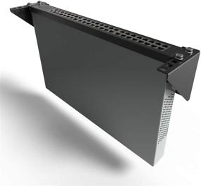 img 3 attached to 🔌 Mofangtech Folding 3U Wall Mount Patch Panel Bracket - Efficient 19 Inch Steel Rack Mount for Networking Equipment