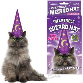 img 1 attached to 🧙 Accoutrements Inflatable Wizard Hat for Cats - Enhance Your Cat's Style!