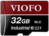 viofo 32gb mlc memory card: высокая скорость, 📷 поддержка съемки видео ultra hd 4k с адаптером логотип