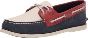 img 4 attached to Sperry Authentic Original 2 Eye Nubuck: Classic Boat Shoes with Superior Nubuck Finish