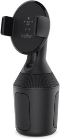 img 1 attached to 📱 Conveniently Secure Your Smartphone with the Belkin F8J168bt Car Cup Holder Mount in Black