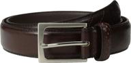 👞 stylish florsheim grain leather wingtip saddle belts for men – elevate your accessories game logo