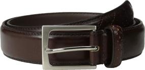 img 1 attached to 👞 Stylish Florsheim Grain Leather Wingtip Saddle Belts for Men – Elevate Your Accessories Game