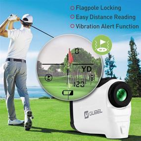 img 2 attached to OUBEL Golf Rangefinder with Slope – Newest & High-Precision Laser Range Finder for Golfing & Hunting, 1200/800 Yard Range, Flag Lock with Vibration, 6X Magnification