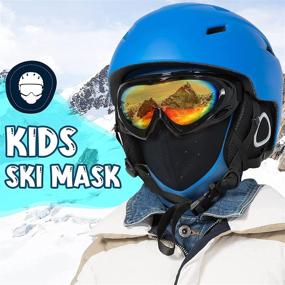 img 2 attached to Venswell Balaclava: Premium Windproof Snowboarding Gear for Girls' Accessories