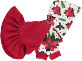 img 2 attached to Дышащая толстовка Fitwarm Christmas Poinsettia