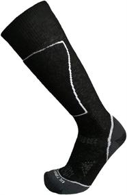 img 4 attached to 🧦 High-Performance Lightweight Merino Wool Ski Snowboard Socks for Women - Ultimate Blend