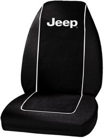 img 3 attached to 🚙 Premium Jeep Seat Covers (Set of 2) for Ultimate Protection and Style