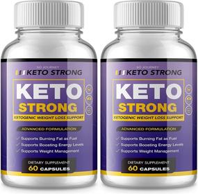 img 1 attached to 💪 Keto Strong Diet Pills - Powerful 2-Pack with 120 Capsules for Enhanced Results